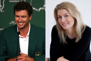 Adam Scott og kærestan Marie Kojzar