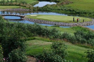 Frá Hamarsvelli, einum uppáhaldsgolfvalla Dagbjarts Sigurbrandssonar á Íslandi. Mynd: Golfklúbbur Borgarness