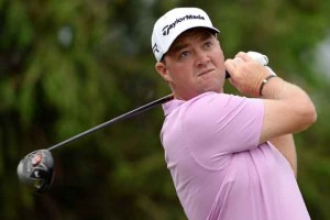 Peter Hanson dró sig úr Opna breska í dag vegna bakmeiðsla