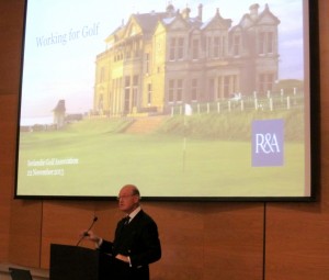 Pierre Bechmann á Íslandi, 22. nóvember 2013. Mynd: Golf 1