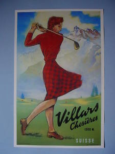 Villars í Sviss er kven-kylfingavænn völlur!