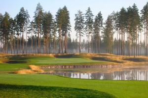 Cooke golfvöllurinn í Vierumäki, Finnlandi, hannaður af kanadíska golfvallarhönnuðnum Graham Cooke, er uppáhaldsgolfvöllur Ólafar Maríu erlendis