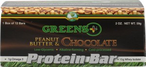 Greens Plus próteinstangir