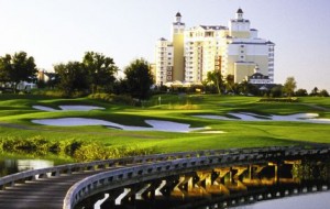 Frá Reunion golfstaðnum í Flórída - öðrum uppáhaldsgolfstaða Jenettu erlendis