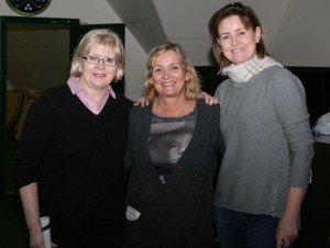 Þrjár góðar á púttmóti GR-kvenna 2014. F.v.: Guðrún Kristín, Marólína og Helga Hilmars