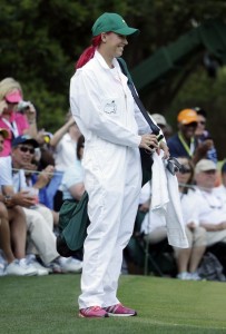 Bleikhærð að horfa á tilþrif kærastans