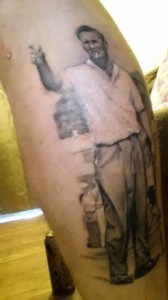 Arnold Palmer tattoo
