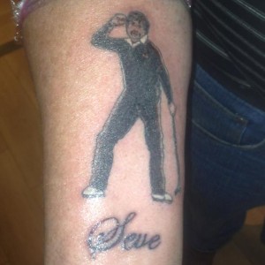 Seve Ballesteros tattoo