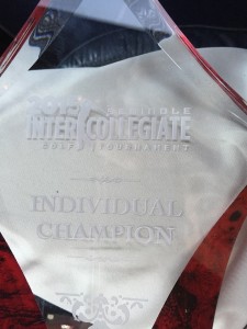 Mynd af verðlaunum Guðmundar Ágústs, sem hann setti á facebook síðu sína. Mynd: Í eigu Guðmundar Ágústs