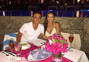 Rickie Fowler og kærasta hans Alexis Randock