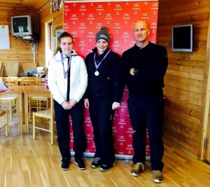 Thelma Björt og Andrea. Mynd: GSÍ