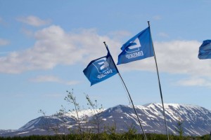 Frá 4. móti Eimskipsmótaraðarinnar á Jaðrinum á Akureyri. Mynd: GSÍ