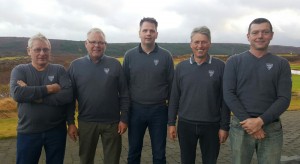 Starfsmenn Urriðavallar ásamt framkvæmdastjóra GO, Þorvaldi Þorvaldssyni