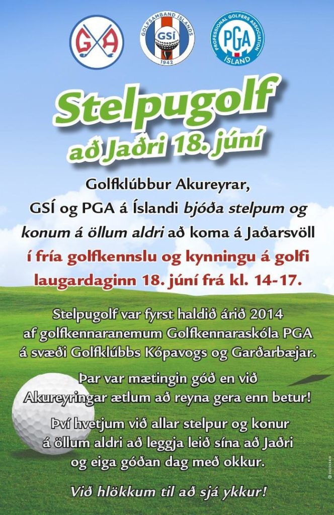 Stelpugolf á Akureyri
