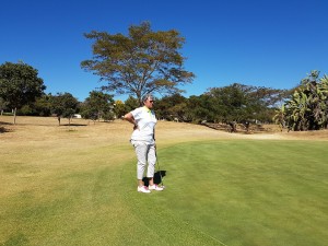 Guðrún Björg Egilsdóttir, GO og Lilongwe á 1. degi Zimbabwe Ladies Oepn