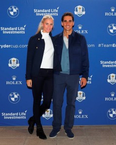 Sofia Lundstedt og Rafa Cabrera-Bello