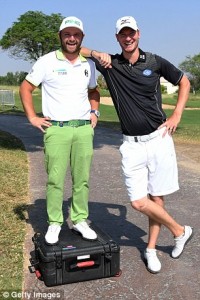 Andi Sullivan (t.v.) og Woody, þ.e. Chris Wood (t.h.)