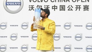 Levy eftir 2. sigur á Volvo China Open 30. apríl 2017.