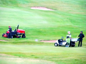 Vallarstarfsmenn GV. Mynd: Golf 1