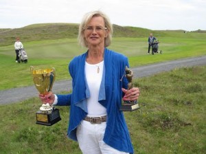 enetta Bárðardóttir, klúbbmeistari Kiðjabergs. Mynd: Í eigu Jenettu