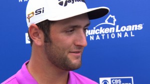 Rahm eftir árangurinn góða á 1. móti sínu sem atvinnumaður í golfi