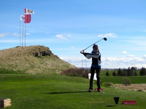 Bjarni Freyr Valgeirsson, GR, vann bronsið. Mynd: Golf 1