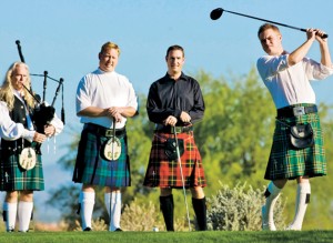 The Scots: The first thing that springs to mind are kilts, golf .... and now gender equality