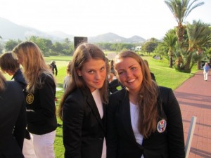 F.v.: Ólafía Þórunn og Valdís Þóra. Mynd: Tinna Jóhannsdóttir